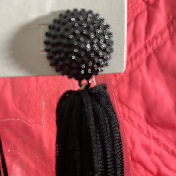 NWT SUGARFIX BY BAUBLEBAR BLACK EARRINGS - Picture 4 of 4